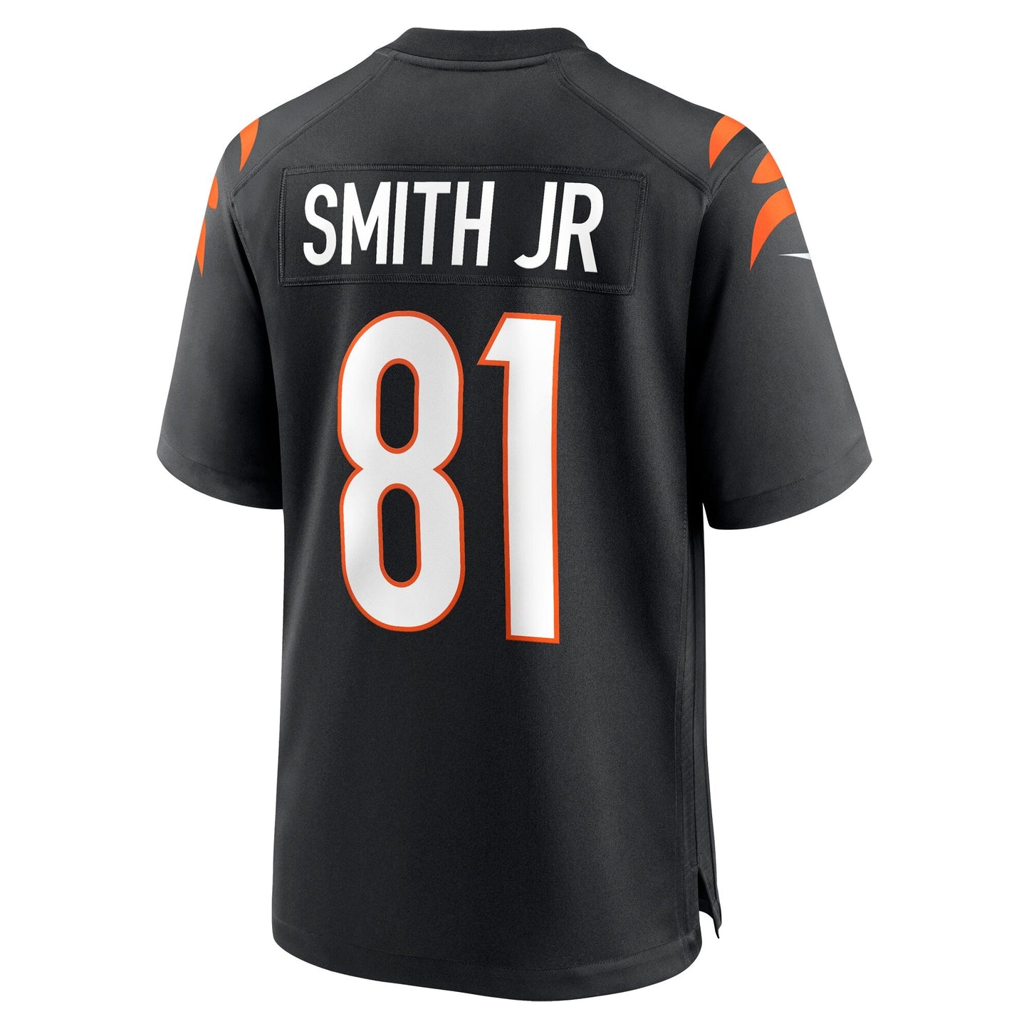 Irv Smith Jr. Cincinnati Bengals Game Jersey - Black football jersey product view 3