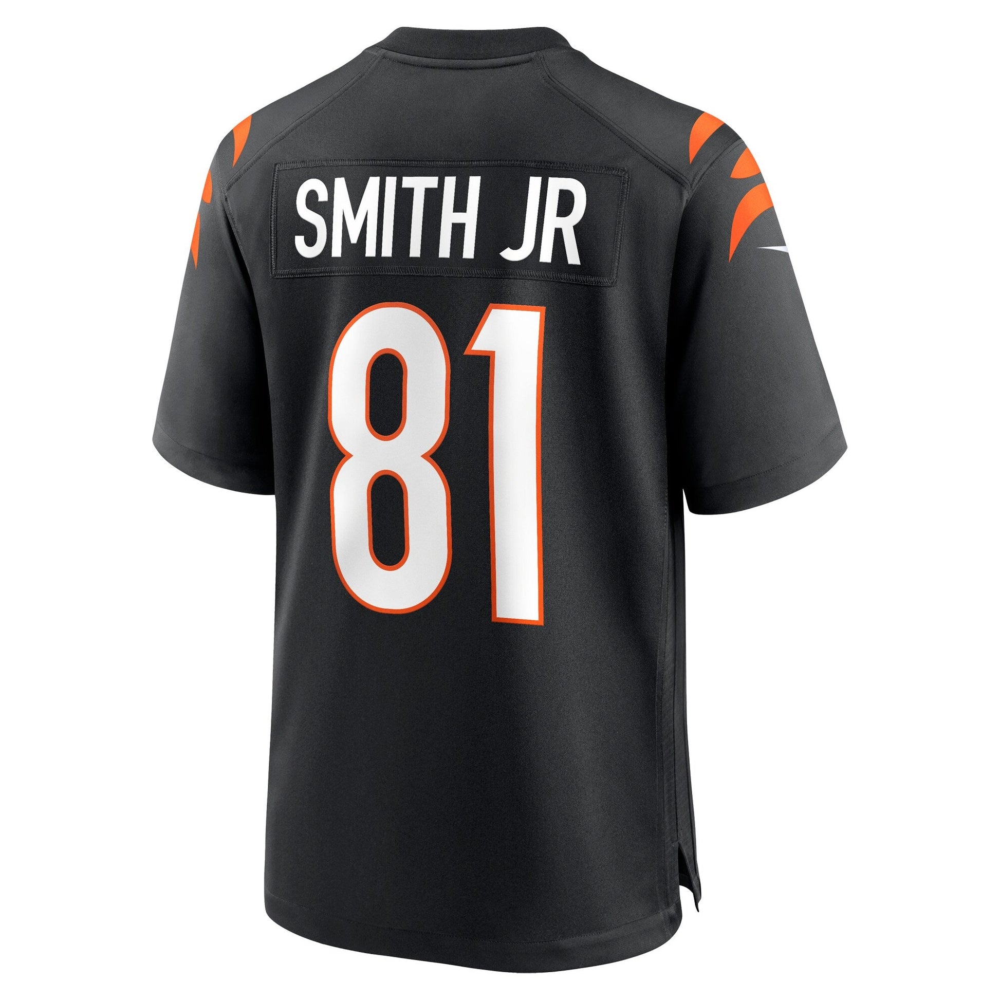Irv Smith Jr. Cincinnati Bengals Game Jersey - Black football jersey product view 3