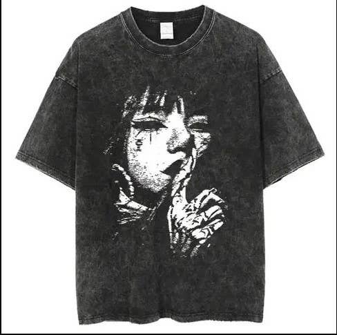 Men's Anime Graphic Tee  Streetwear Harajuku Hip Hop Top Unisex T-shirt, Sweatshirt, Hoodie, Long Sleeve Tee - T-Shirt, Sweatshirt, Hoodie