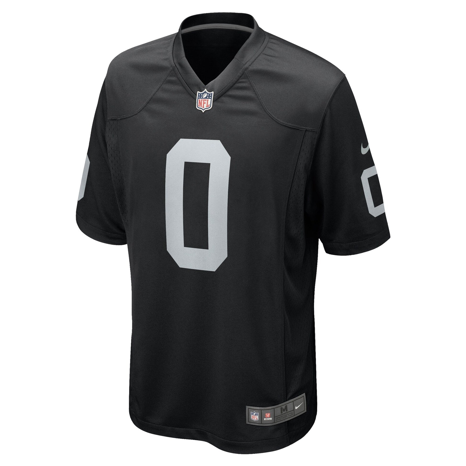 Jakorian Bennett Las Vegas Raiders Team Game Jersey - Black football jersey product view 2