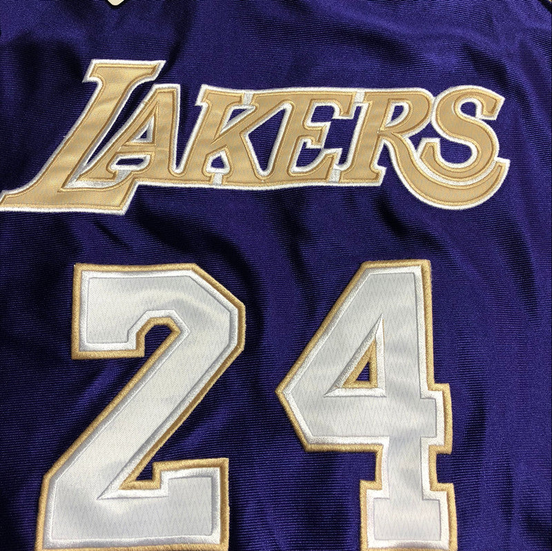 Kobe Bryant 2020 Hall of Fame Purple Fully Embroidered 24# Jersey basketball jersey product view 3