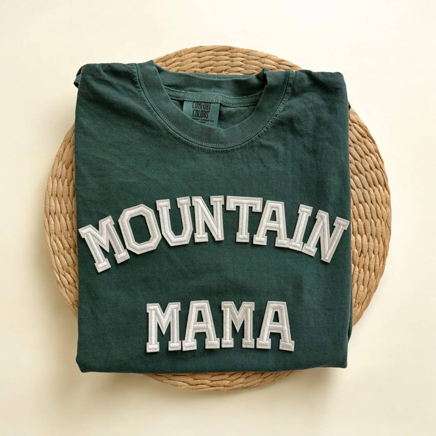 Mountain Mama Comfort Colors Short Sleeve Shirt,Mountain Tee Unisex T-shirt, Sweatshirt, Hoodie, Long Sleeve Tee - T-Shirt, Sweatshirt, Hoodie