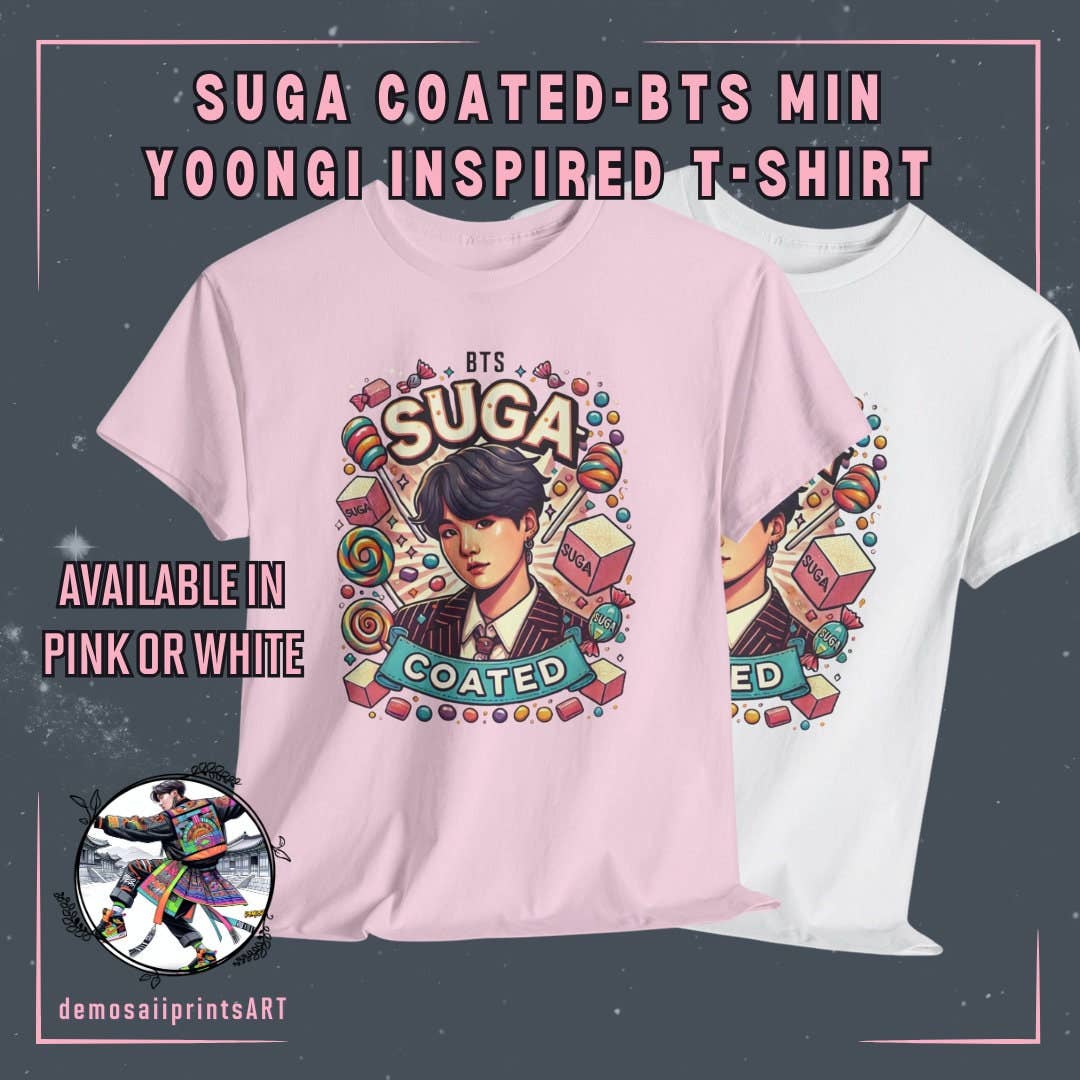 Bts Suga Yoongi T-Shirt - Sweet K-Pop Merch, Army Gift Unisex T-shirt, Sweatshirt, Hoodie, Long Sleeve Tee - T-Shirt, Sweatshirt, Hoodie