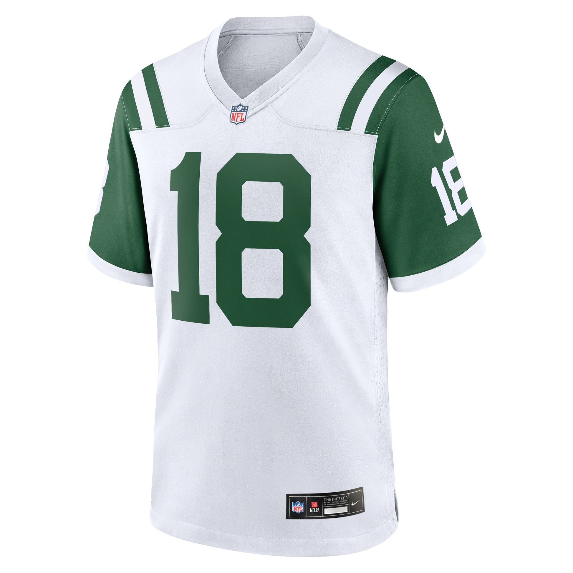 Mike Williams New York Jets Classic Alternate Game Jersey - White football jersey product view 2