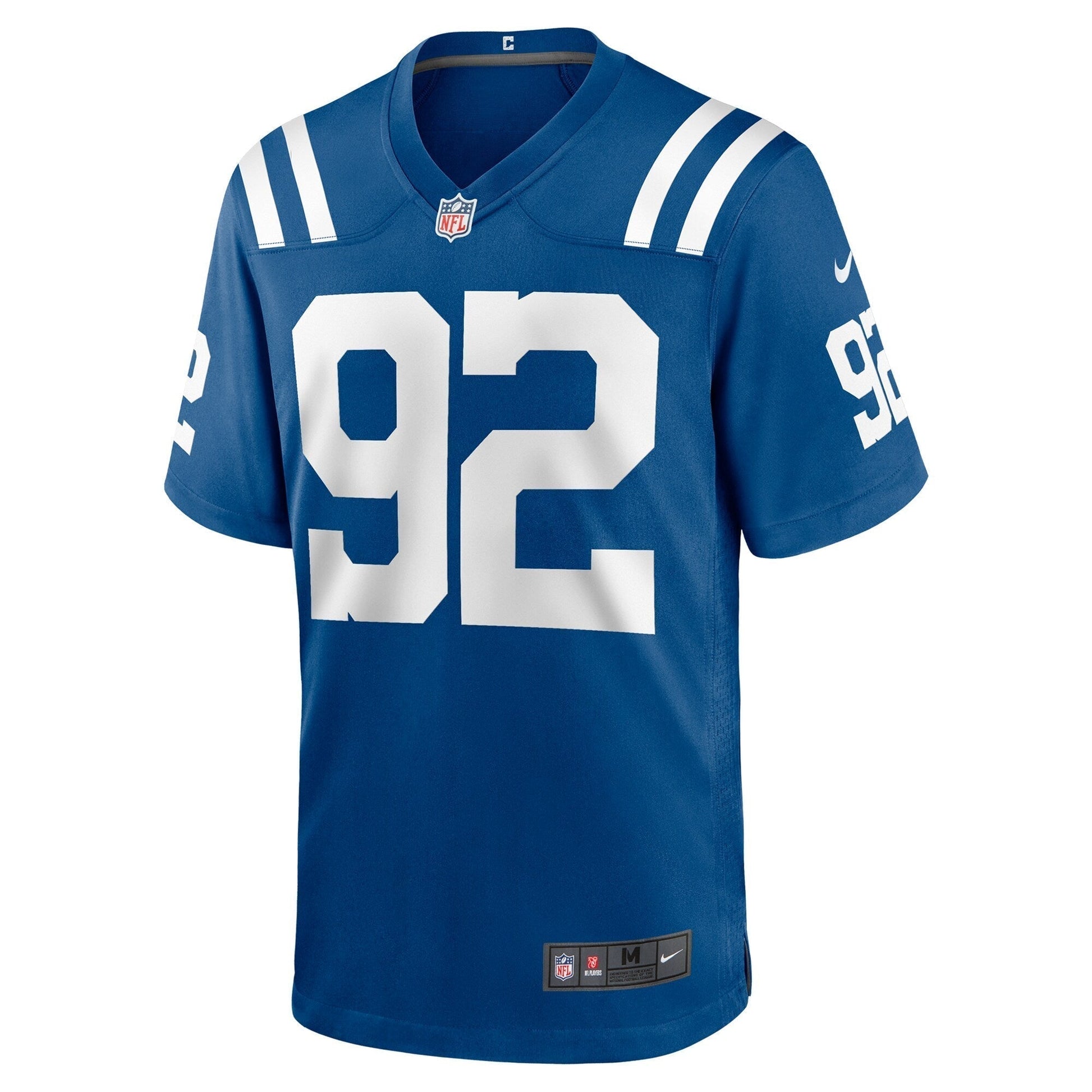 Bjoern Werner Indianapolis Colts Retired Game Jersey - Royal football jersey product view 2