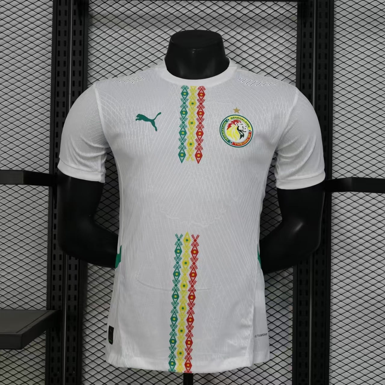 2026 Perforated Senegal Away Player Jersey sports jersey product view 1
