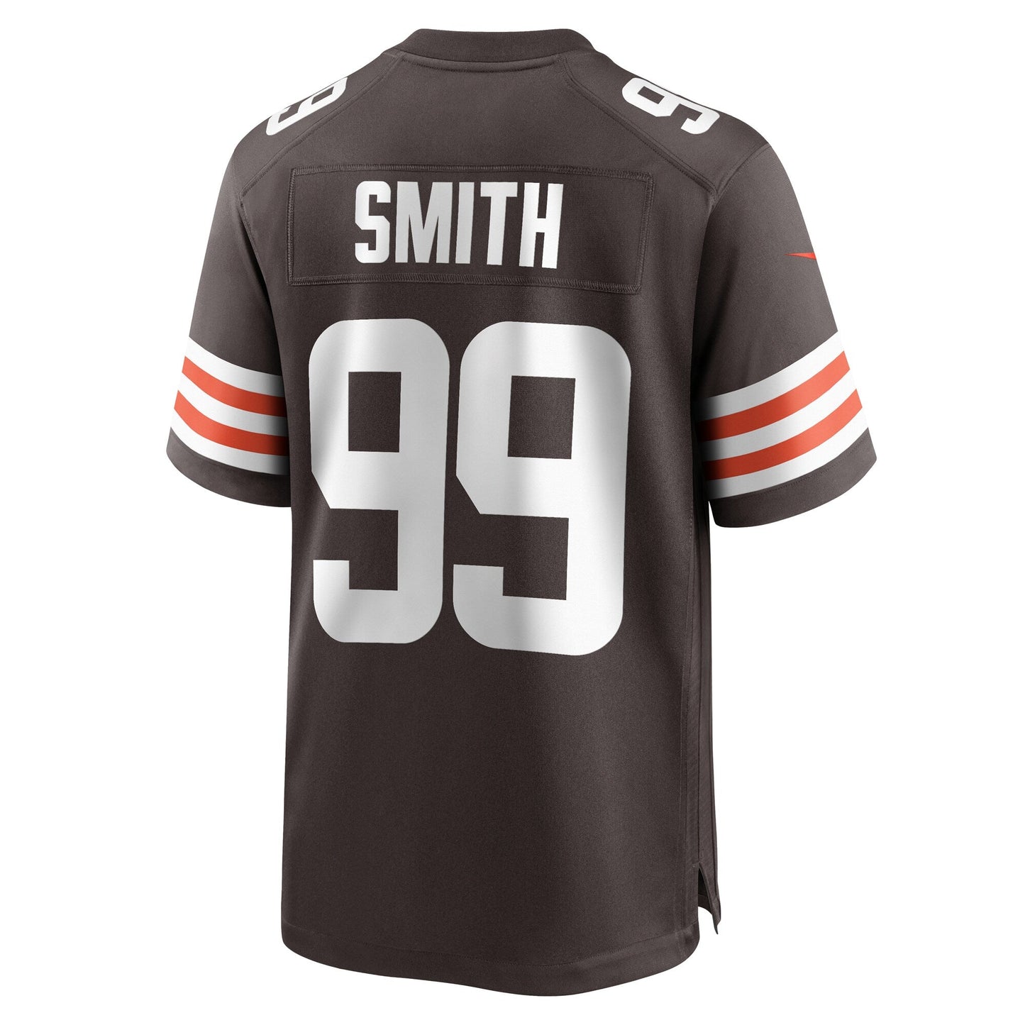 Za'Darius Smith Cleveland Browns Team Game Jersey - Brown football jersey product view 3