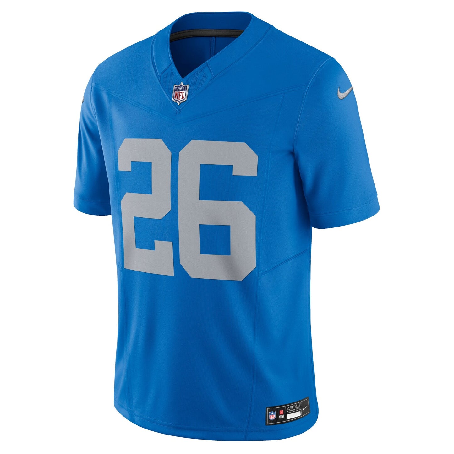 Jahmyr Gibbs Detroit Lions Vapor F.U.S.E. Alternate Limited Jersey - Blue football jersey product view 2