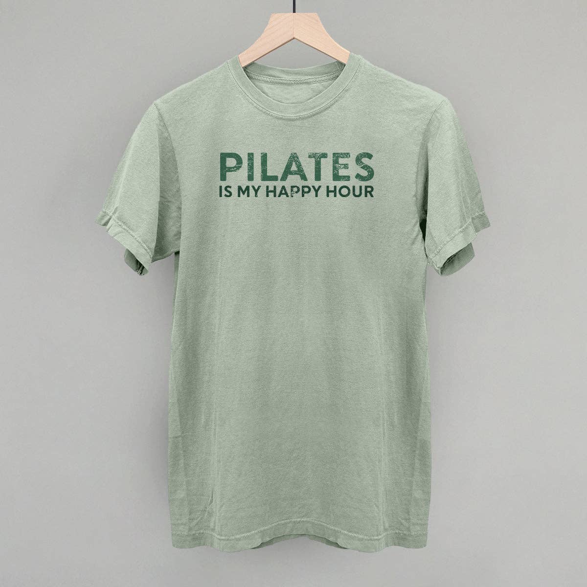 Pilates Is My Happy Hour Unisex T-shirt, Sweatshirt, Hoodie, Long Sleeve Tee - T-Shirt, Sweatshirt, Hoodie