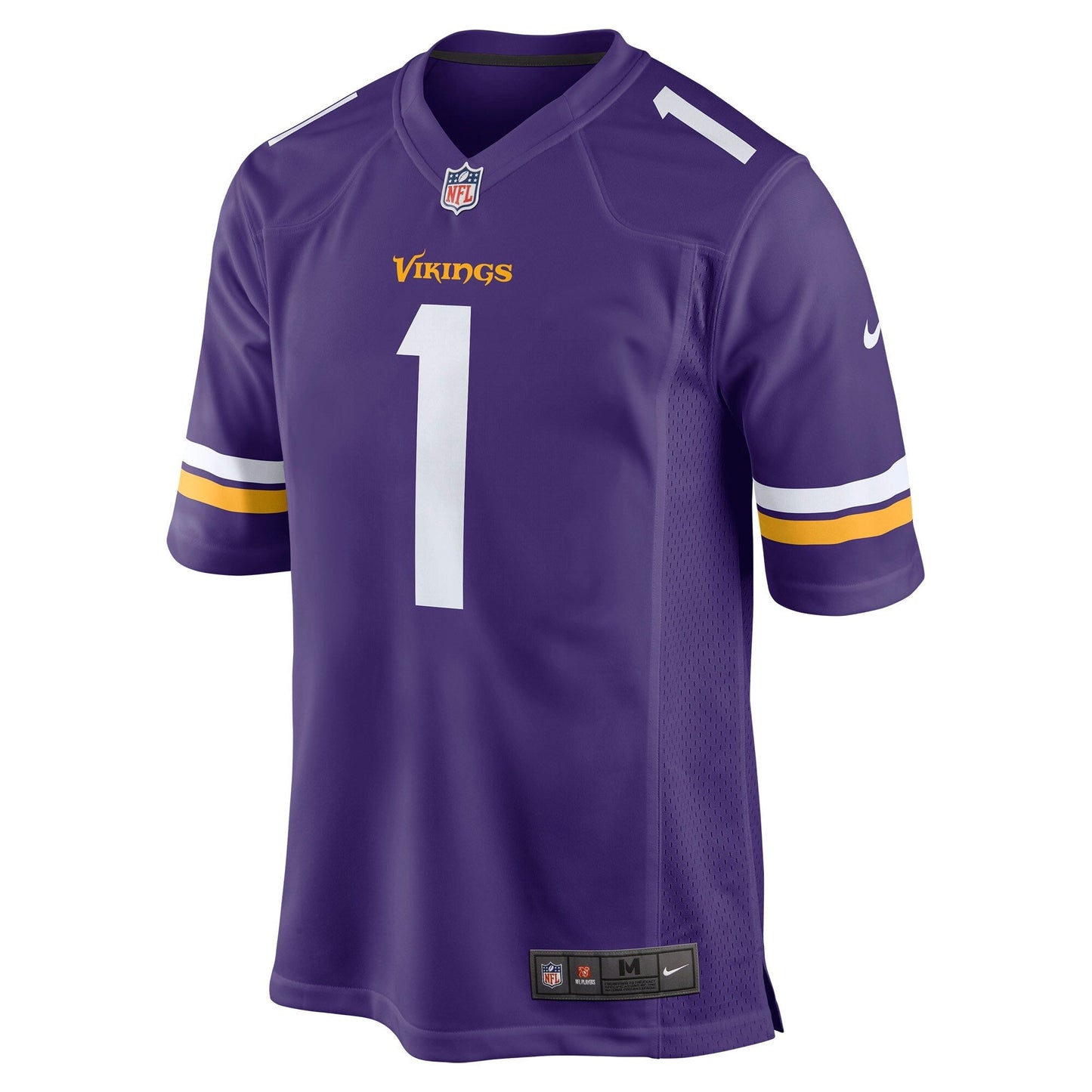 Greg Joseph Minnesota Vikings Game Jersey - Purple football jersey product view 2