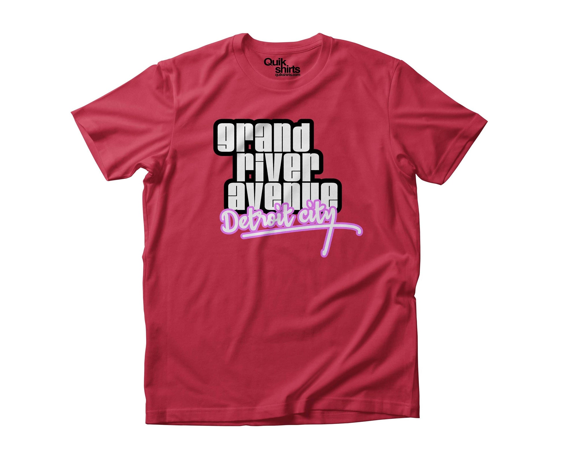 Grand River Avenue Detroit City Premium Custom T-Shirt Unisex T-shirt, Sweatshirt, Hoodie, Long Sleeve Tee - T-Shirt, Sweatshirt, Hoodie