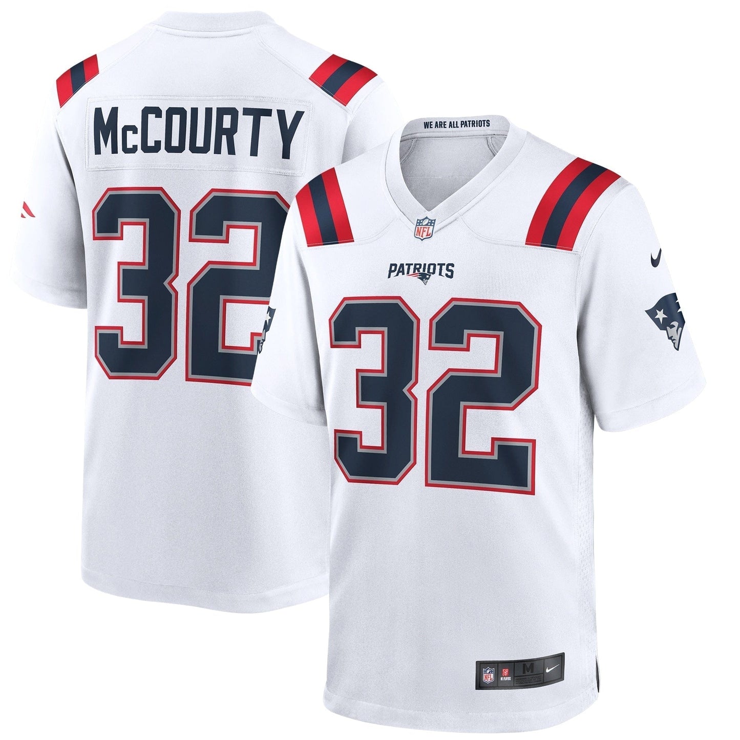 Devin McCourty New England Patriots Jersey football jersey product view 1
