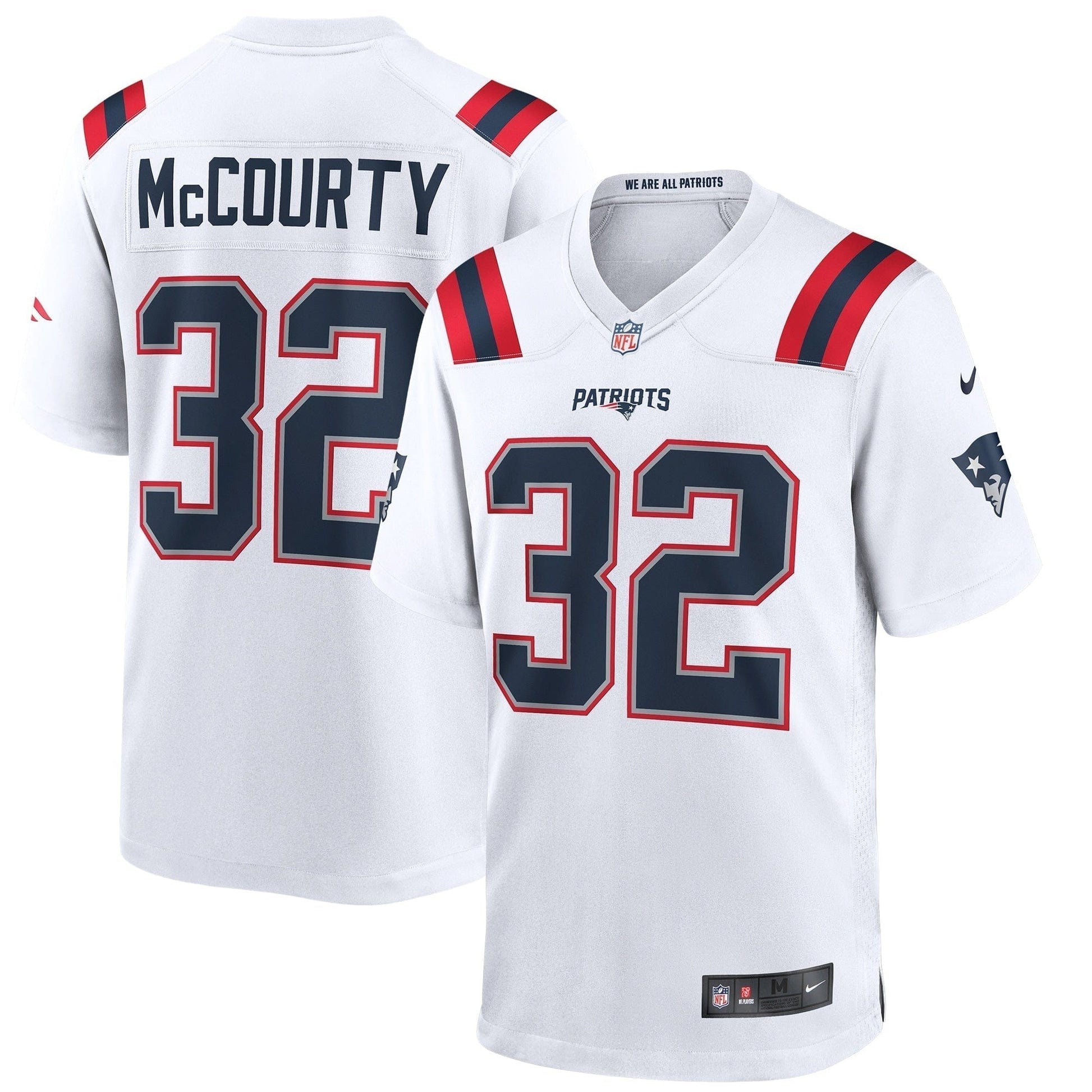 Devin McCourty New England Patriots Jersey football jersey product view 1