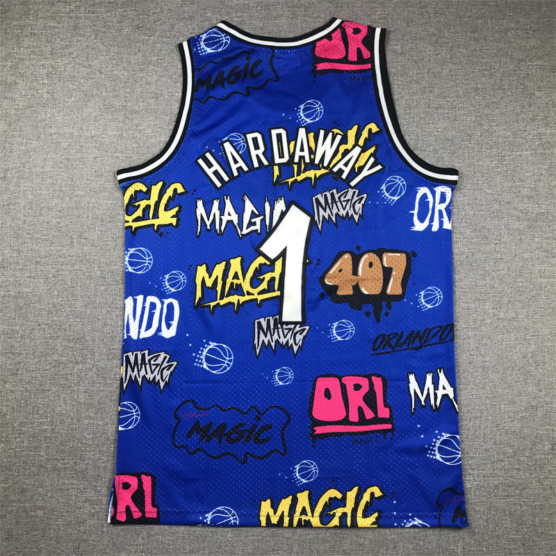 Magic #1 Graffiti Jersey basketball jersey product view 3