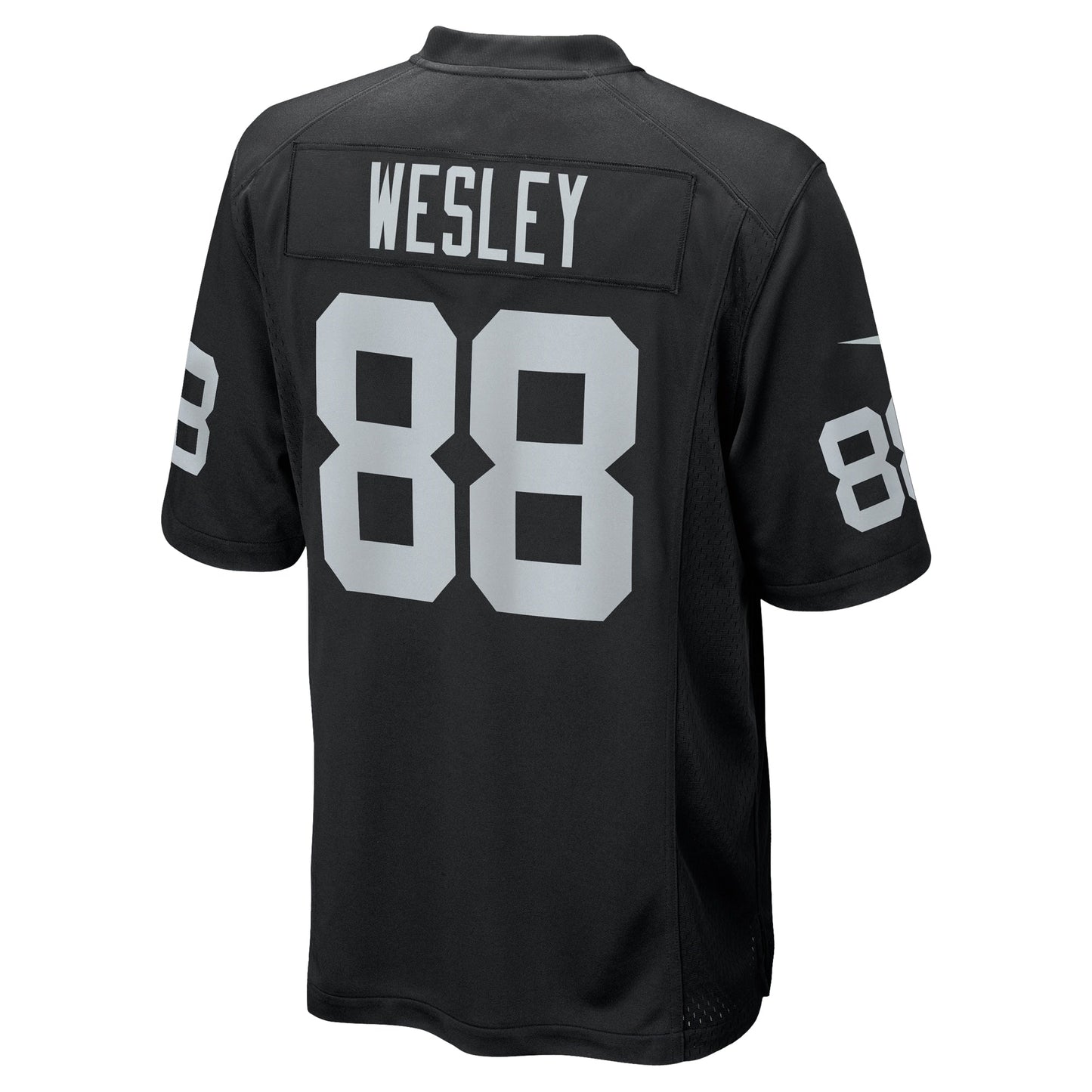 Antoine Wesley Las Vegas Raiders Team Game Jersey - Black football jersey product view 3