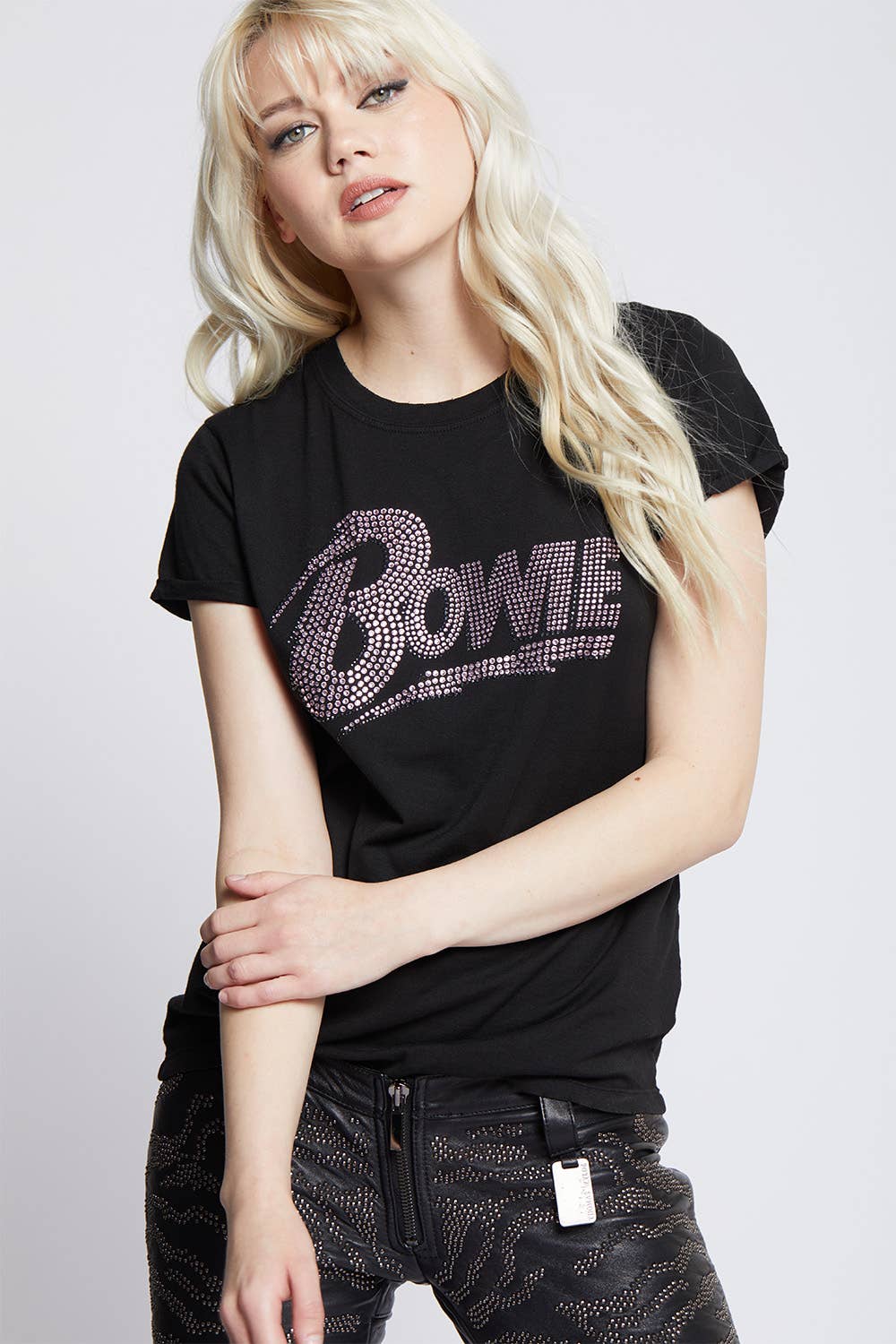 Bowie Pink Crystal Tee Unisex T-shirt, Sweatshirt, Hoodie, Long Sleeve Tee - T-Shirt, Sweatshirt, Hoodie