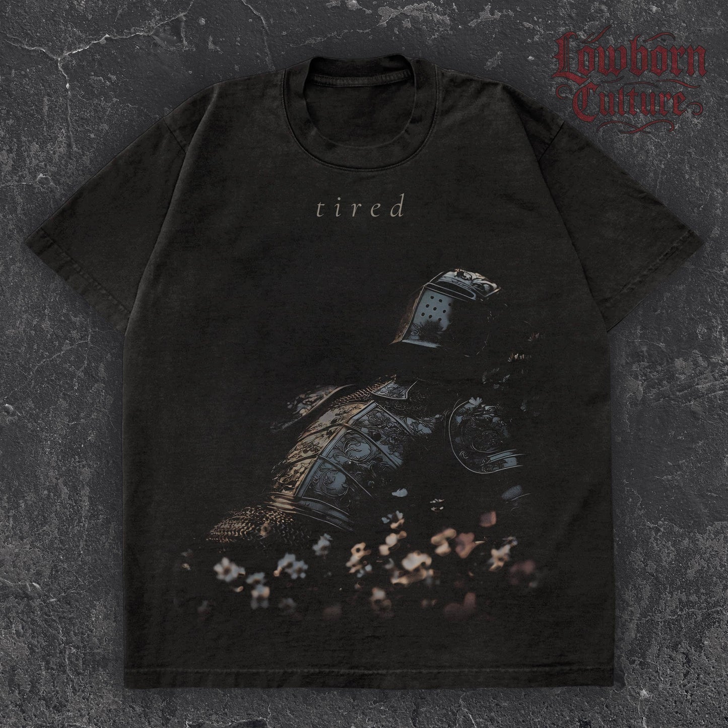 Gothic Tired Knights Medieval Fantasy Tee Shirt Unisex T-shirt, Sweatshirt, Hoodie, Long Sleeve Tee - T-Shirt, Sweatshirt, Hoodie