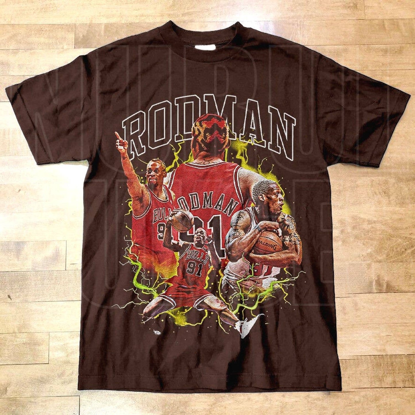 Dennis Rodman 90S Basketball Graphic Tee - Vintage Retro Unisex T-shirt, Sweatshirt, Hoodie, Long Sleeve Tee - T-Shirt, Sweatshirt, Hoodie