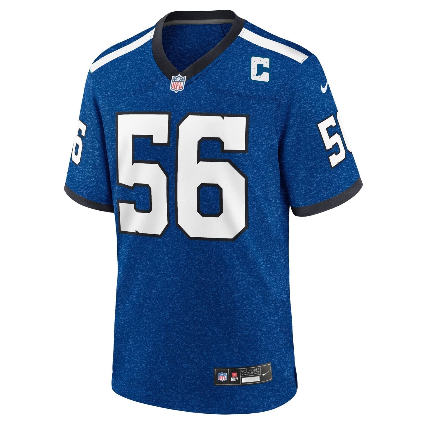 Quenton Nelson Indianapolis Colts Indiana Nights Alternate Game Jersey - Royal football jersey product view 2