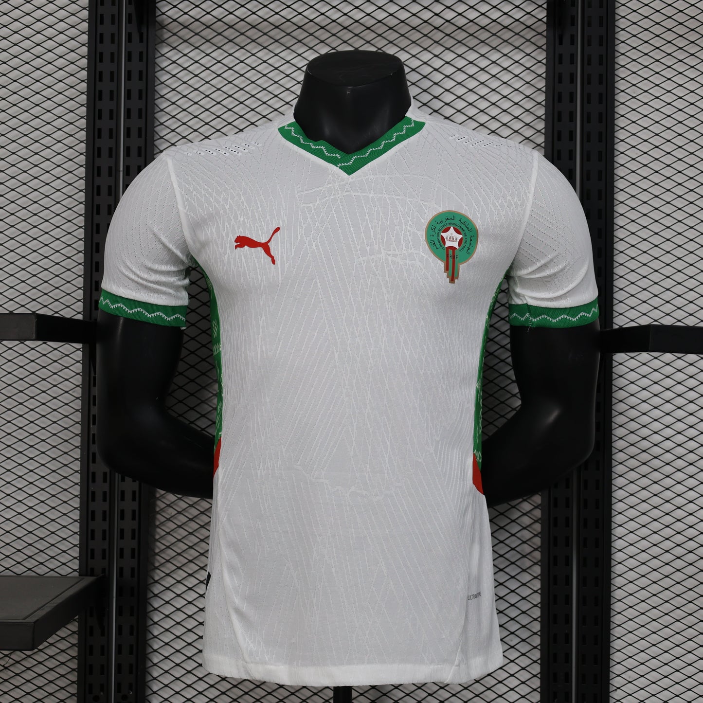 2026 Perforated Morocco Away Player Jersey sports jersey product view 1