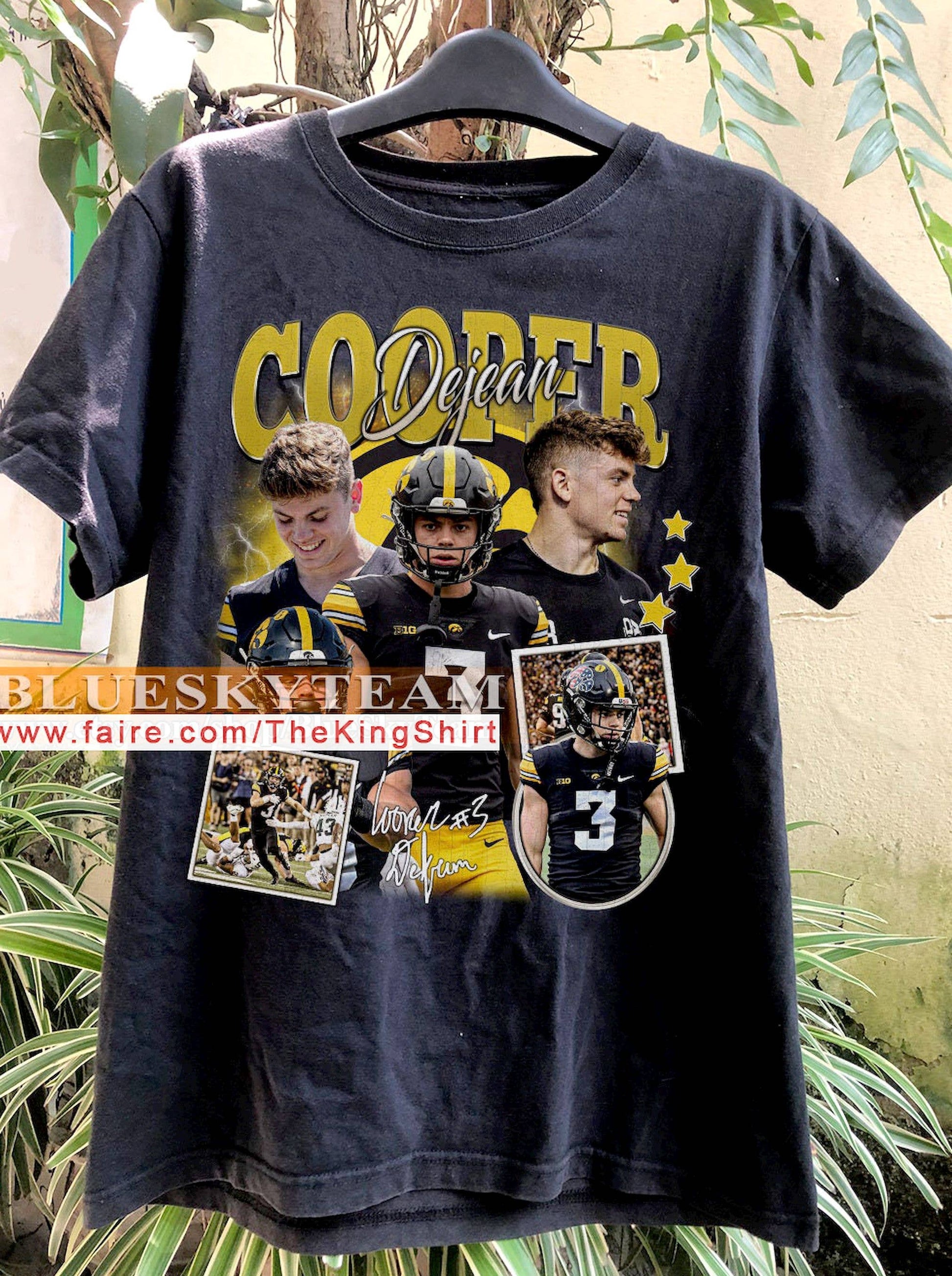 Vintage 90s Cooper Dejean T-Shirt - Retro Football Unisex T-shirt, Sweatshirt, Hoodie, Long Sleeve Tee - T-Shirt, Sweatshirt, Hoodie