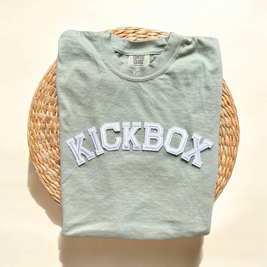 Comfort Colors Kickboxing Shirt, Kickboxing Fitness Unisex T-shirt, Sweatshirt, Hoodie, Long Sleeve Tee - T-Shirt, Sweatshirt, Hoodie