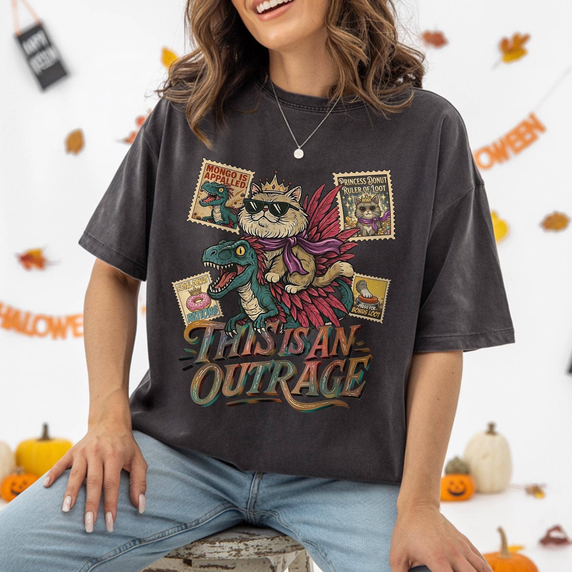 Dungeon Crawler Carl Vintage Stamp Sweatshirt Unisex T-shirt, Sweatshirt, Hoodie, Long Sleeve Tee - T-Shirt, Sweatshirt, Hoodie