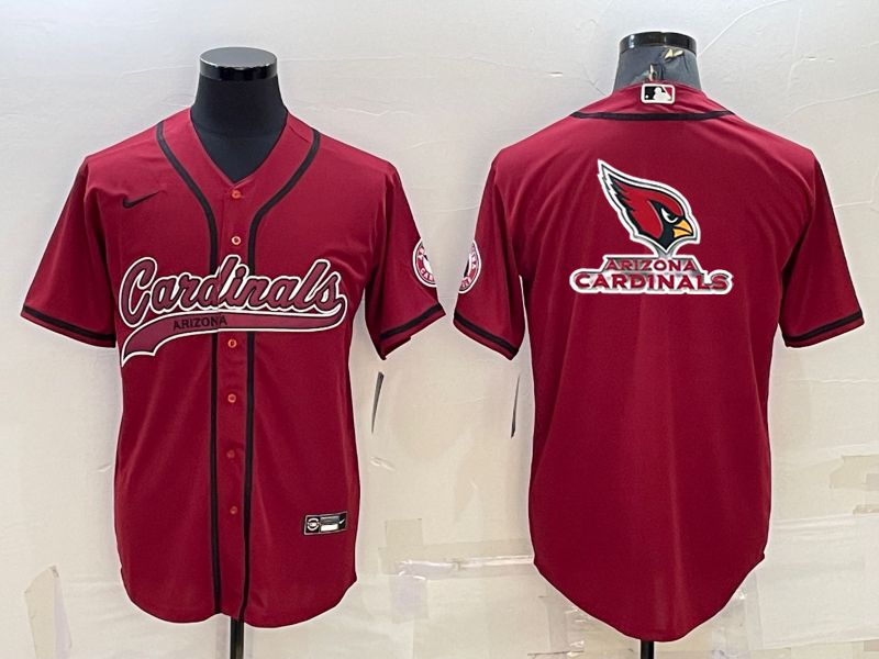 Men's Arizona Cardinals Red Game Jersey1 football jersey product view 1