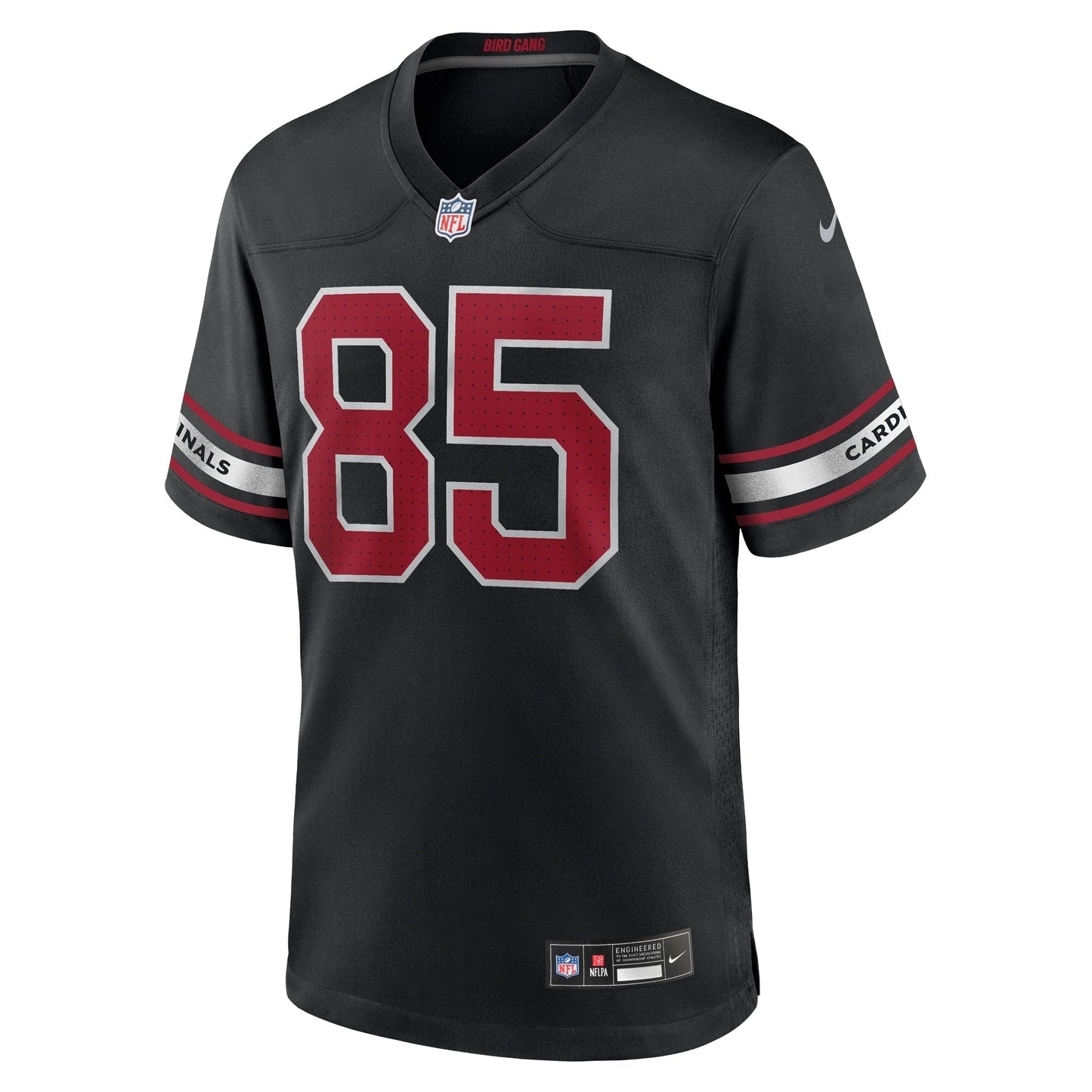 Trey McBride Arizona Cardinals Alternate Game Jersey - Black football jersey product view 2
