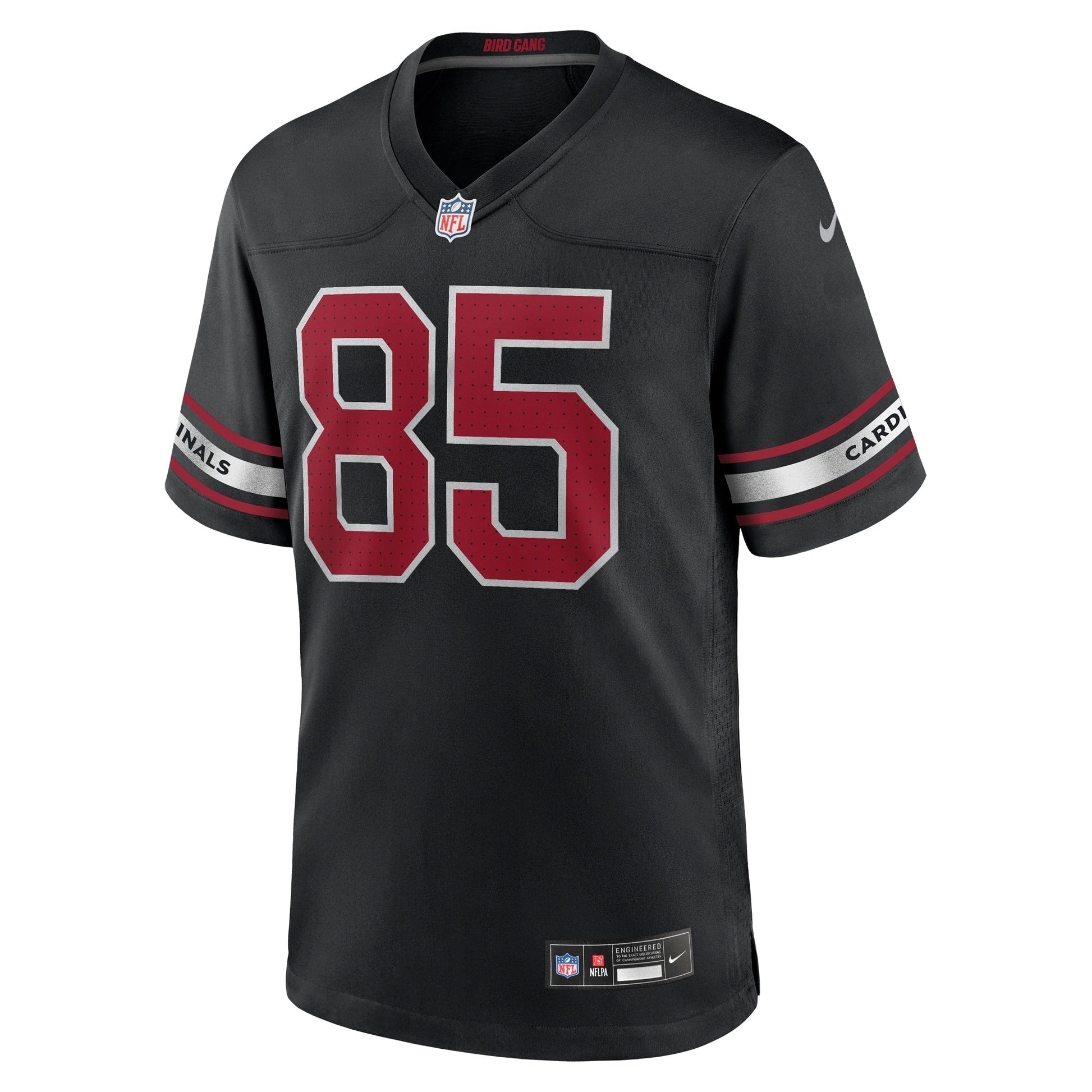 Trey McBride Arizona Cardinals Alternate Game Jersey - Black football jersey product view 2