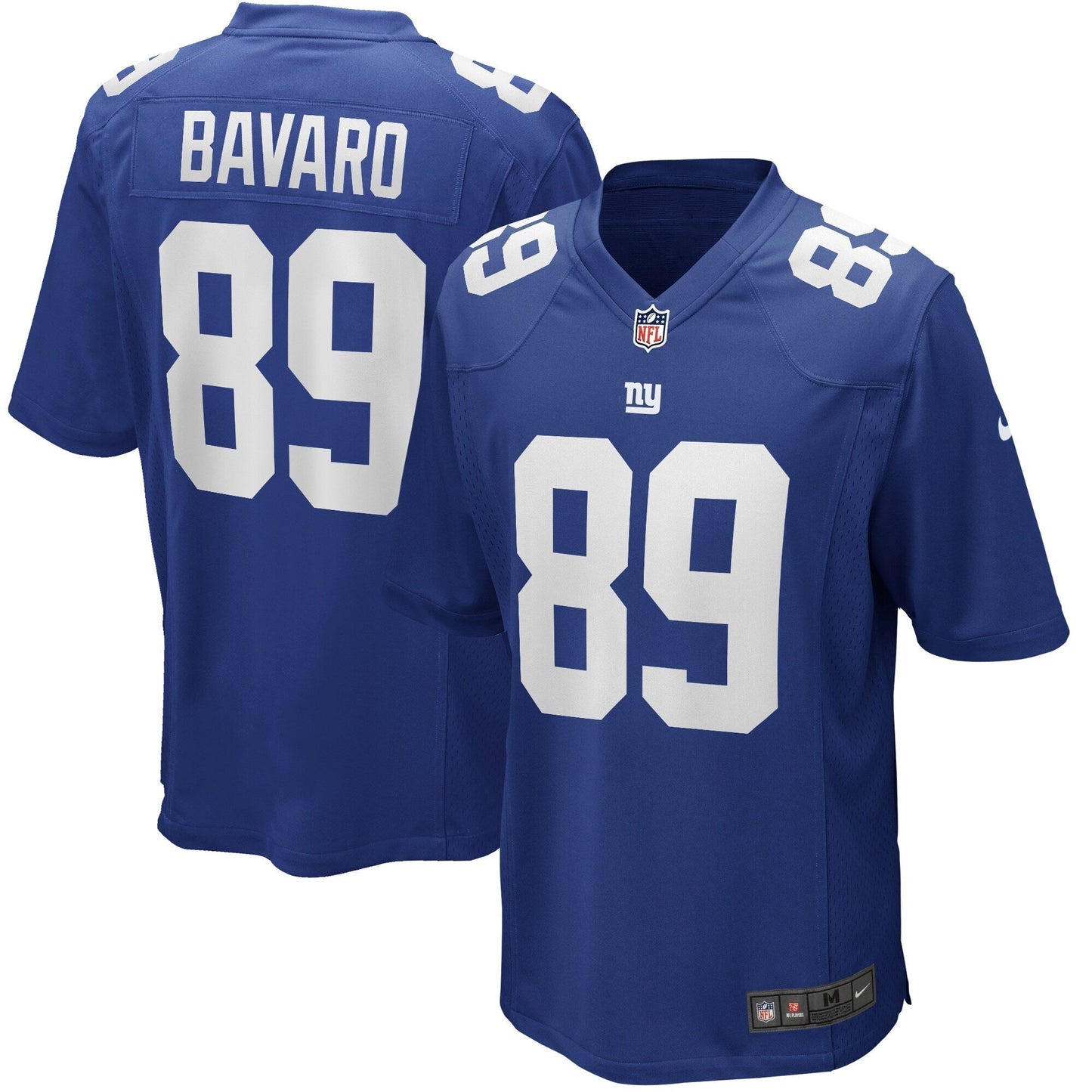Mark Bavaro New York Giants Game Retired Jersey - Royal football jersey product view 1