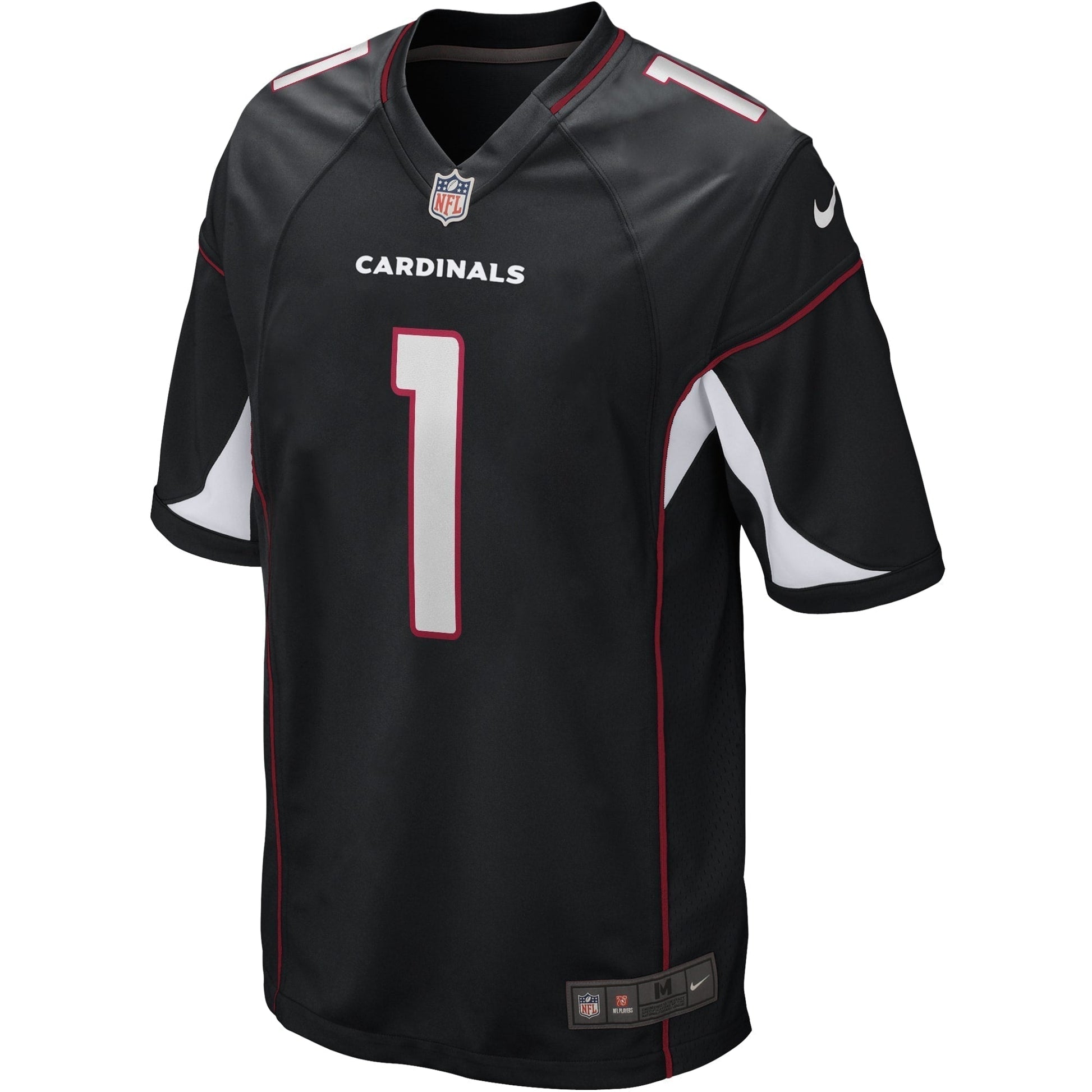 Kyler Murray Arizona Cardinals Alternate Game Jersey - Black football jersey product view 2