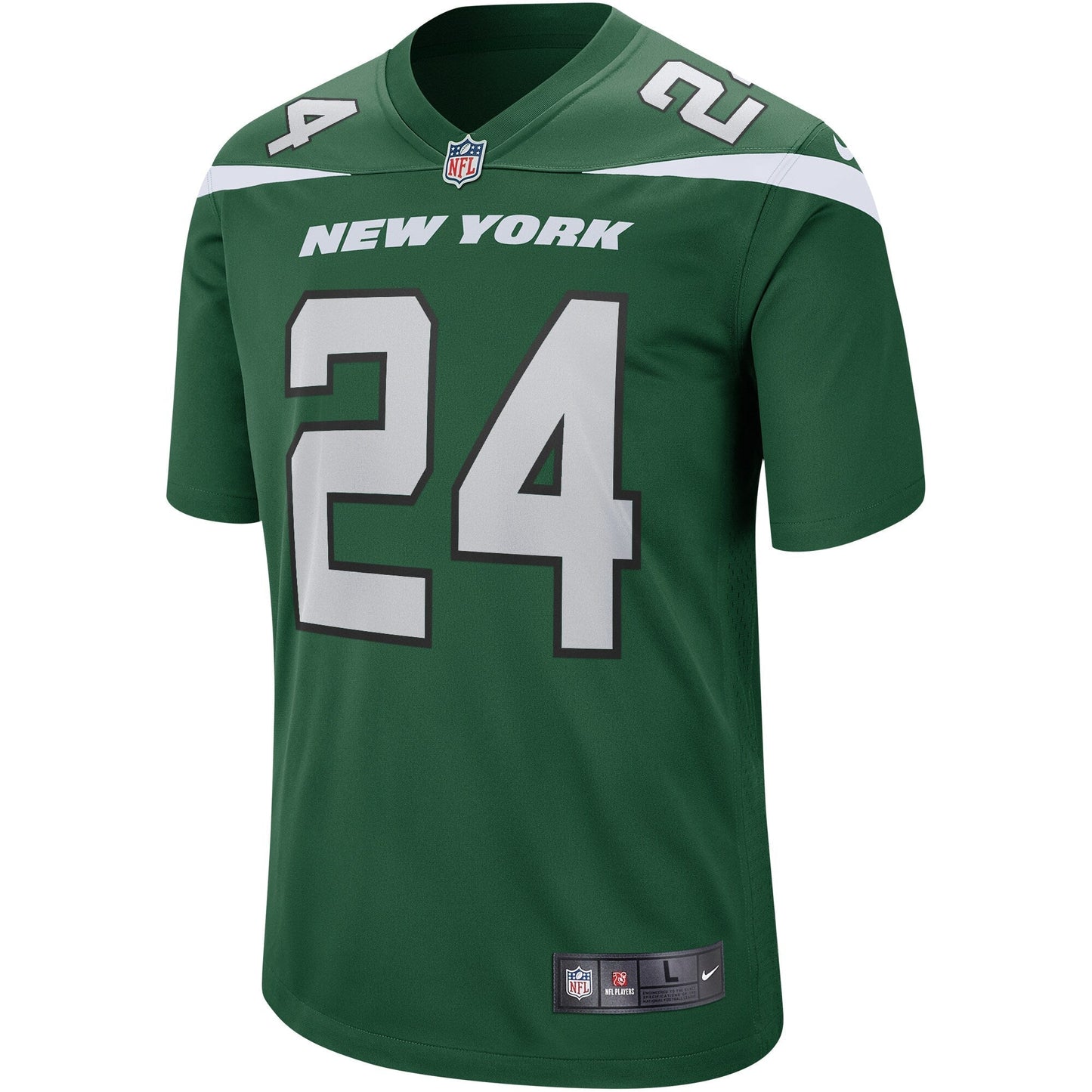 Freeman McNeil New York Jets Game Retired Jersey - Gotham Green football jersey product view 2