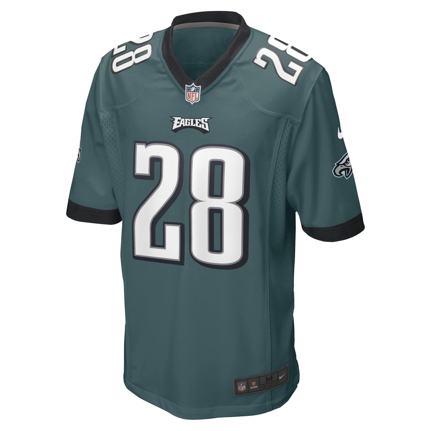 Josh Jobe Philadelphia Eagles Game Jersey - Midnight Green football jersey product view 2