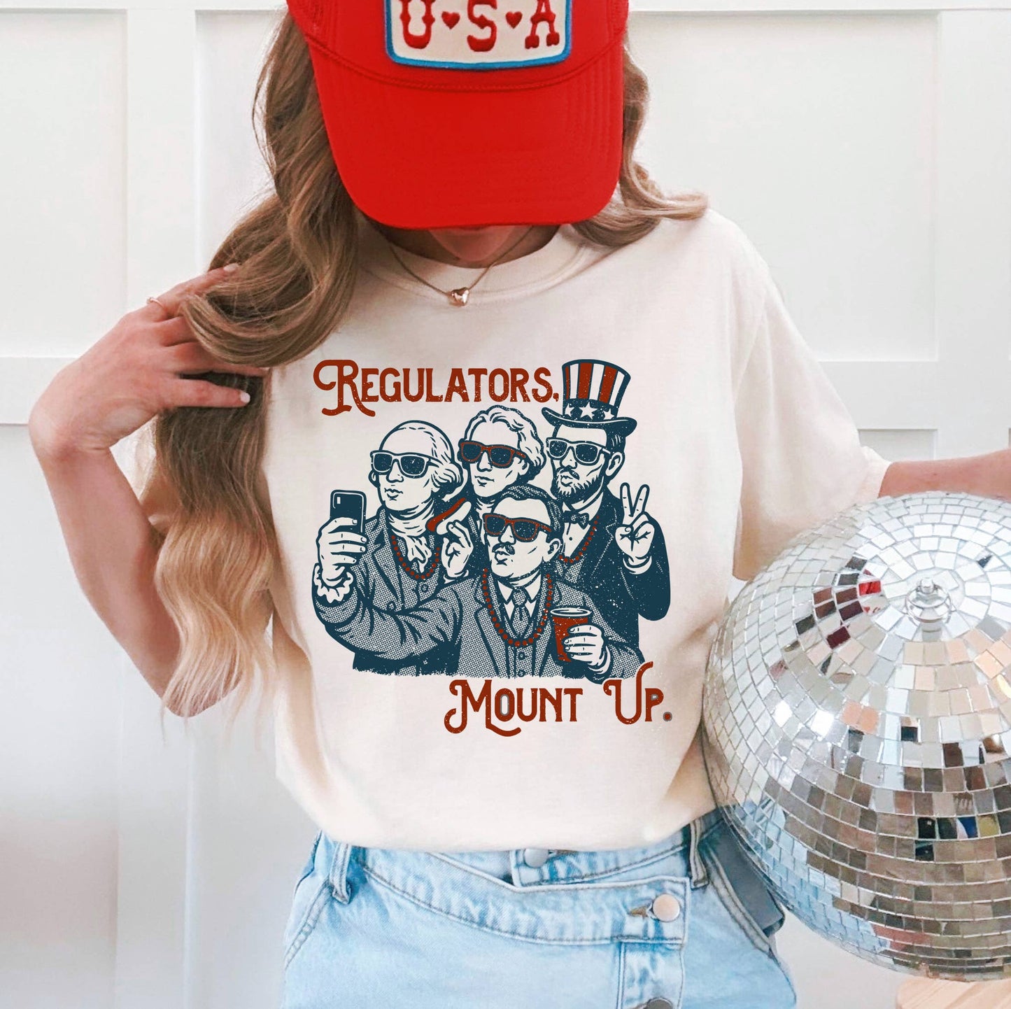 Regulators Mount Up 4th of July Graphic Tee Shirt, Funny Tee Unisex T-shirt, Sweatshirt, Hoodie, Long Sleeve Tee - T-Shirt, Sweatshirt, Hoodie