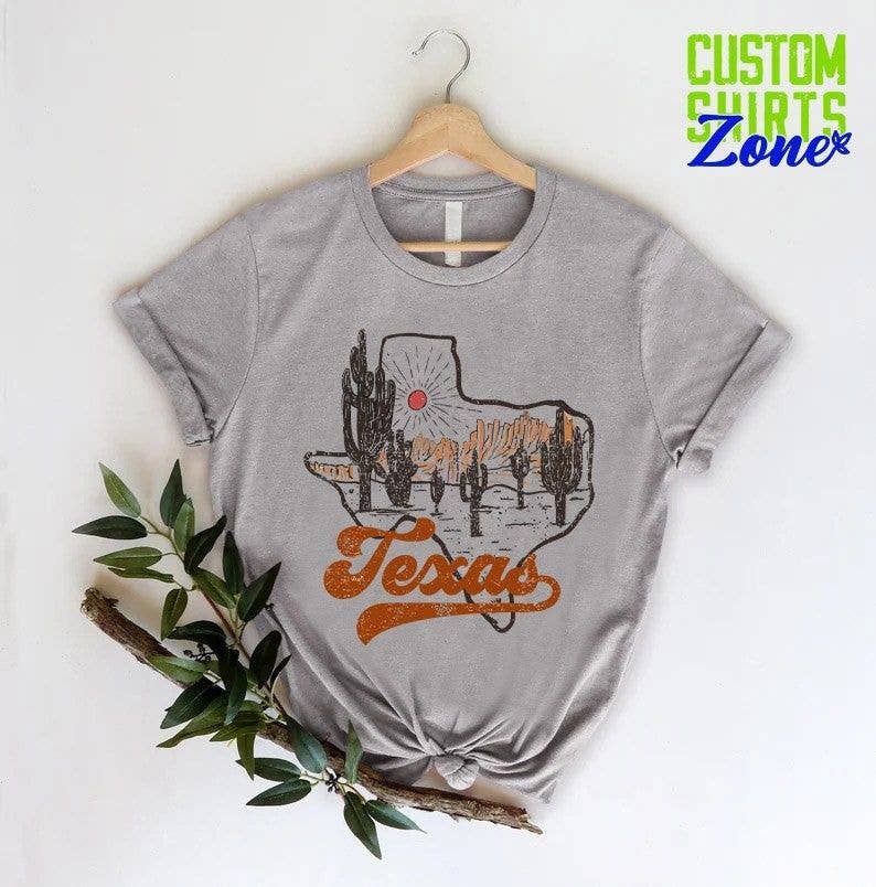 Vintage Western National Park Desert Graphic Tee Unisex T-shirt, Sweatshirt, Hoodie, Long Sleeve Tee - T-Shirt, Sweatshirt, Hoodie