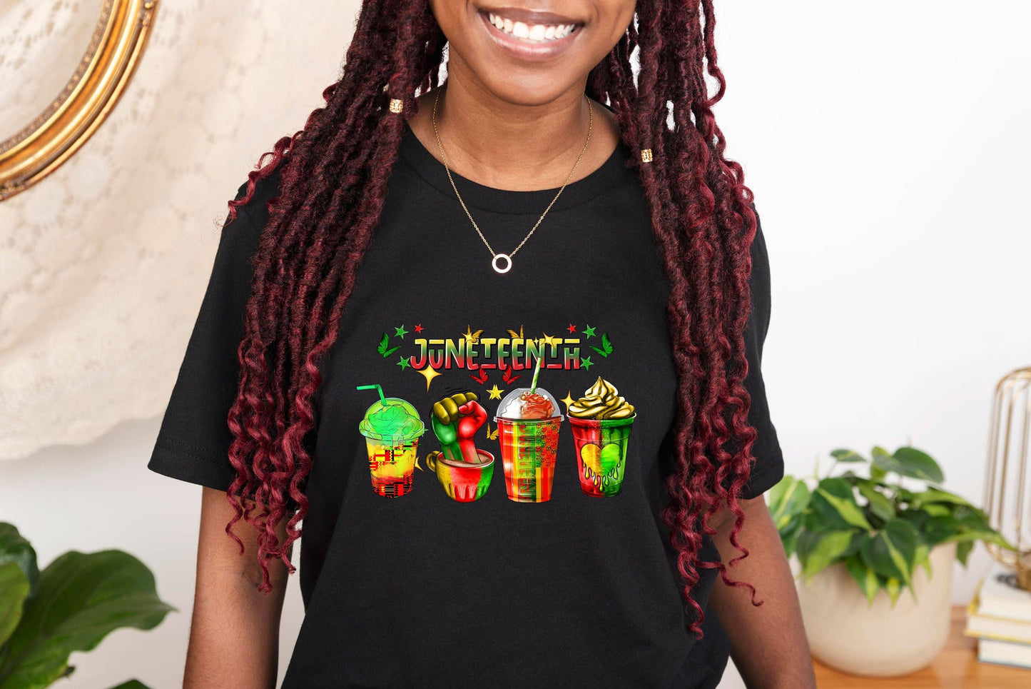 Juneteenth Coffee Shirt Celebrate Black History & Rights Unisex T-shirt, Sweatshirt, Hoodie, Long Sleeve Tee - T-Shirt, Sweatshirt, Hoodie