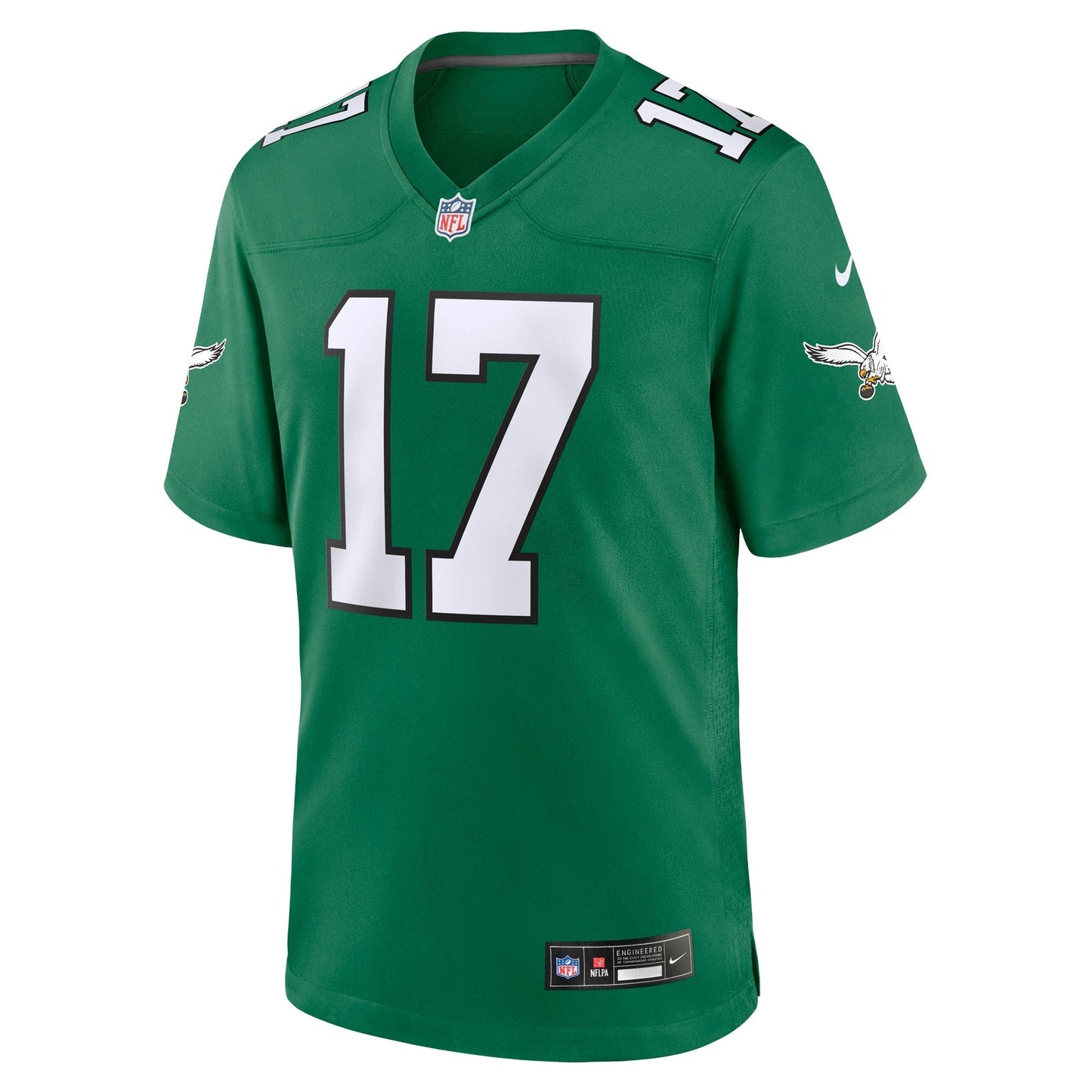 Nakobe Dean Philadelphia Eagles Alternate Game Jersey - Kelly Green football jersey product view 2