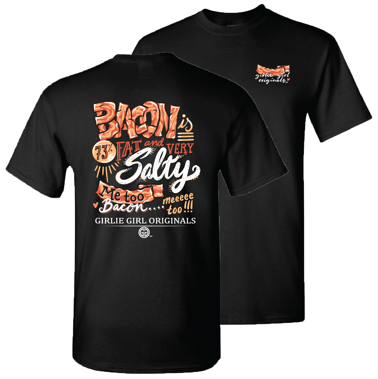 2546 Bacon Ss-Black Unisex T-shirt, Sweatshirt, Hoodie, Long Sleeve Tee - T-Shirt, Sweatshirt, Hoodie