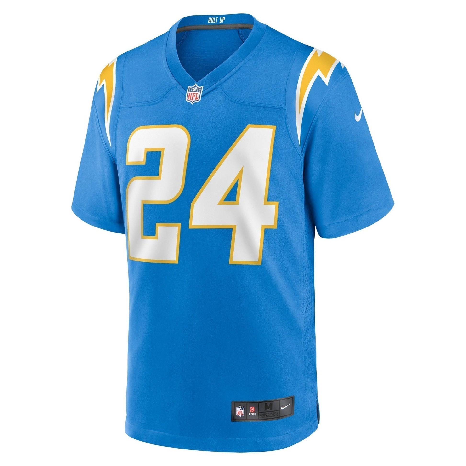 AJ Finley Los Angeles Chargers Team Game Jersey - Powder Blue football jersey product view 2
