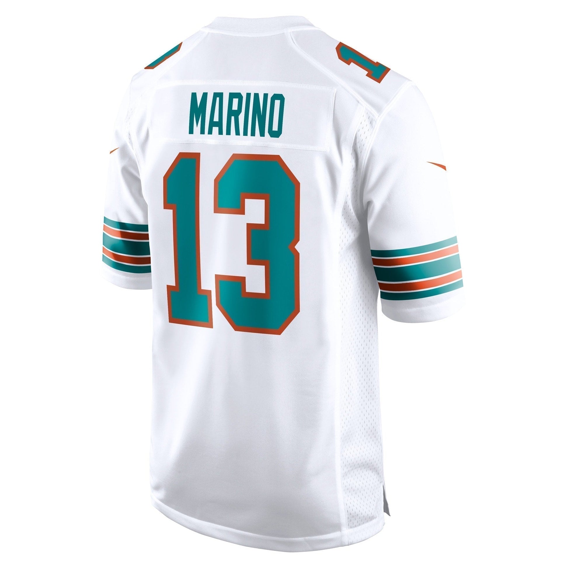 Dan Marino Miami Dolphins Retired Jersey - White football jersey product view 3