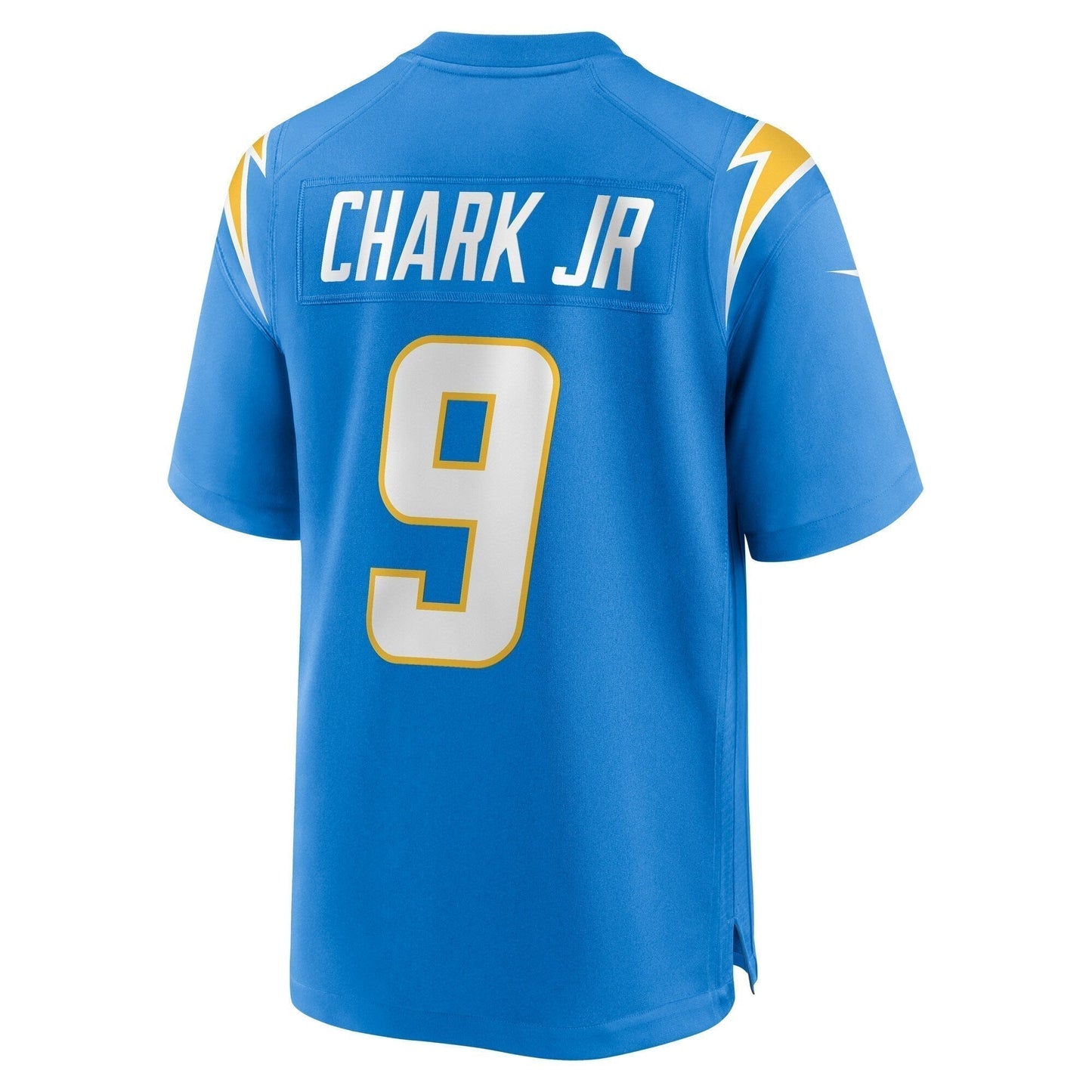 DJ Chark Jr. Los Angeles Chargers Game Jersey - Powder Blue football jersey product view 3