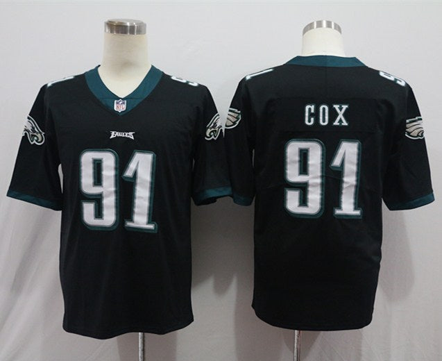 Men's Philadelphia Eagles Fletcher Cox Black Game Jersey football jersey product view 1