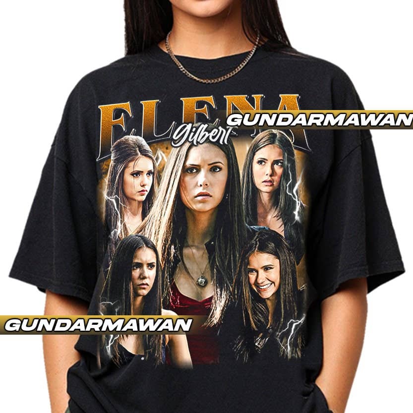 Limited Elena Gilbert Vintage T-Shirt  Unisex Gift Unisex T-shirt, Sweatshirt, Hoodie, Long Sleeve Tee - T-Shirt, Sweatshirt, Hoodie