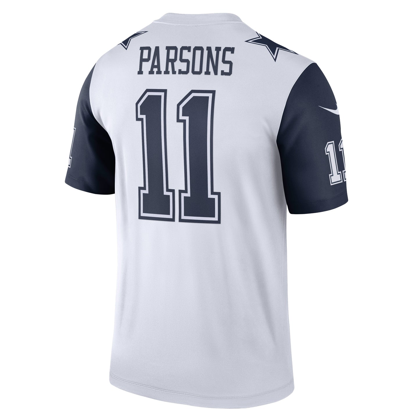 Micah Parsons Dallas Cowboys Alternate Legend Jersey - White football jersey product view 3