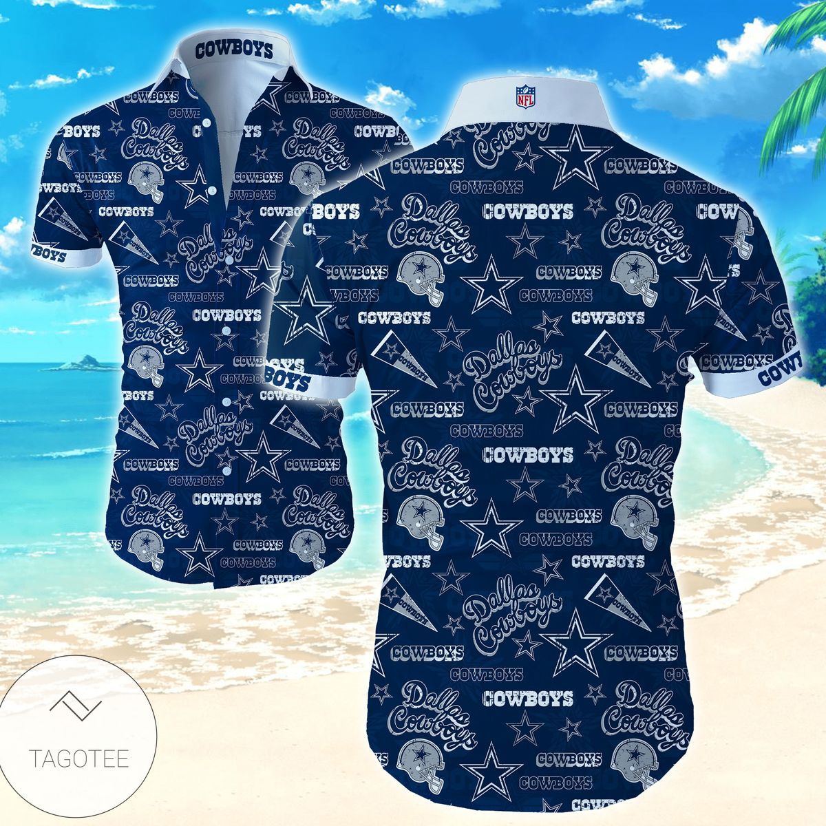 Dallas Cowboys Funny Hawaiian Shirts For Men Shirts Unisex T-shirt, Sweatshirt, Hoodie, Long Sleeve Tee - T-Shirt, Sweatshirt, Hoodie