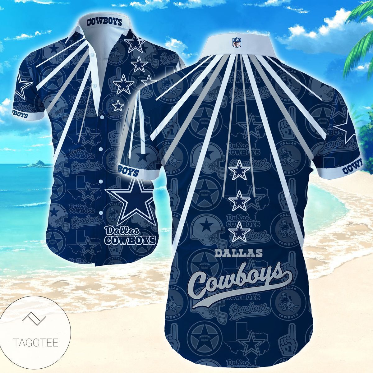 Dallas Cowboys Funny Hawaiian Shirts For Men Tees Unisex T-shirt, Sweatshirt, Hoodie, Long Sleeve Tee - T-Shirt, Sweatshirt, Hoodie