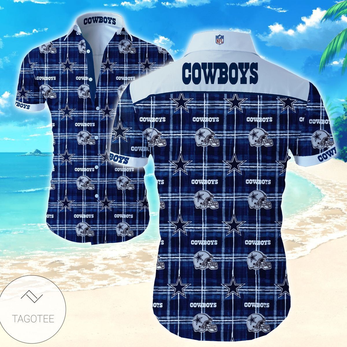Dallas Cowboys Hawaiian Shirt Funny Shirts VER02 Unisex T-shirt, Sweatshirt, Hoodie, Long Sleeve Tee - T-Shirt, Sweatshirt, Hoodie