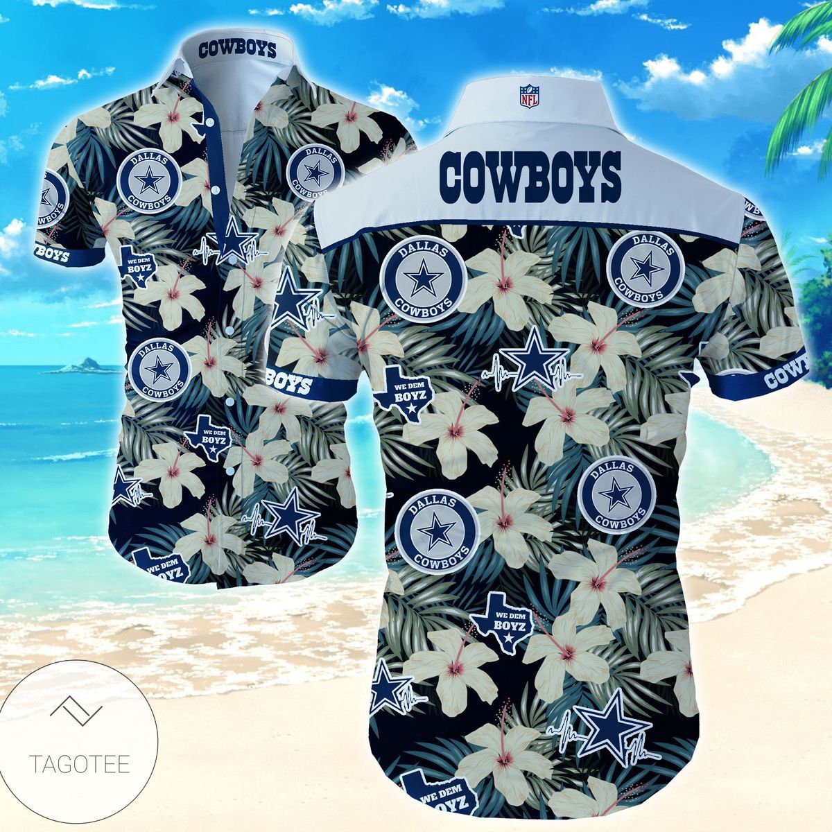 Dallas Cowboys Hawaiian Shirts Funny Shirts VER02 Unisex T-shirt, Sweatshirt, Hoodie, Long Sleeve Tee - T-Shirt, Sweatshirt, Hoodie