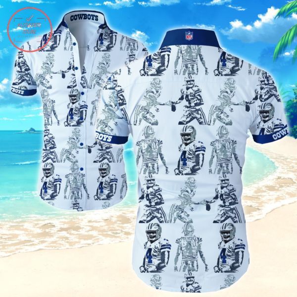 Dallas Cowboys Players Theme Hawaiian Shirt Unique Unisex T-shirt, Sweatshirt, Hoodie, Long Sleeve Tee - T-Shirt, Sweatshirt, Hoodie